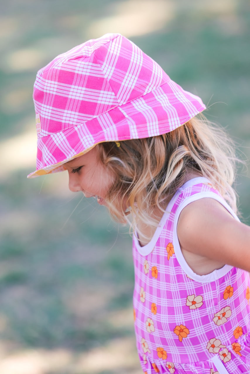 Pāpale Palaka Poepoe - Palaka Bucket Hat