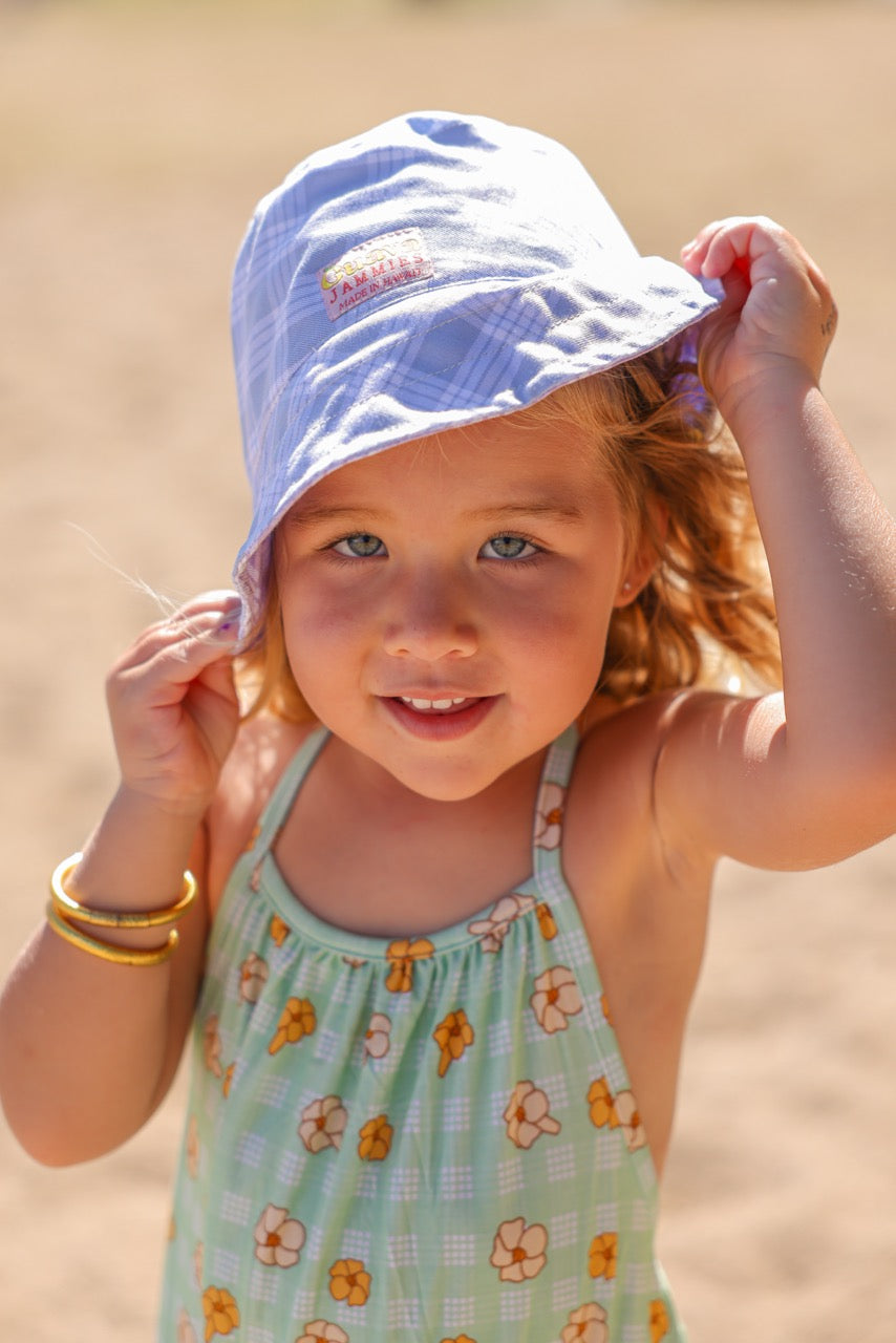 Pāpale Palaka Poepoe - Palaka Bucket Hat